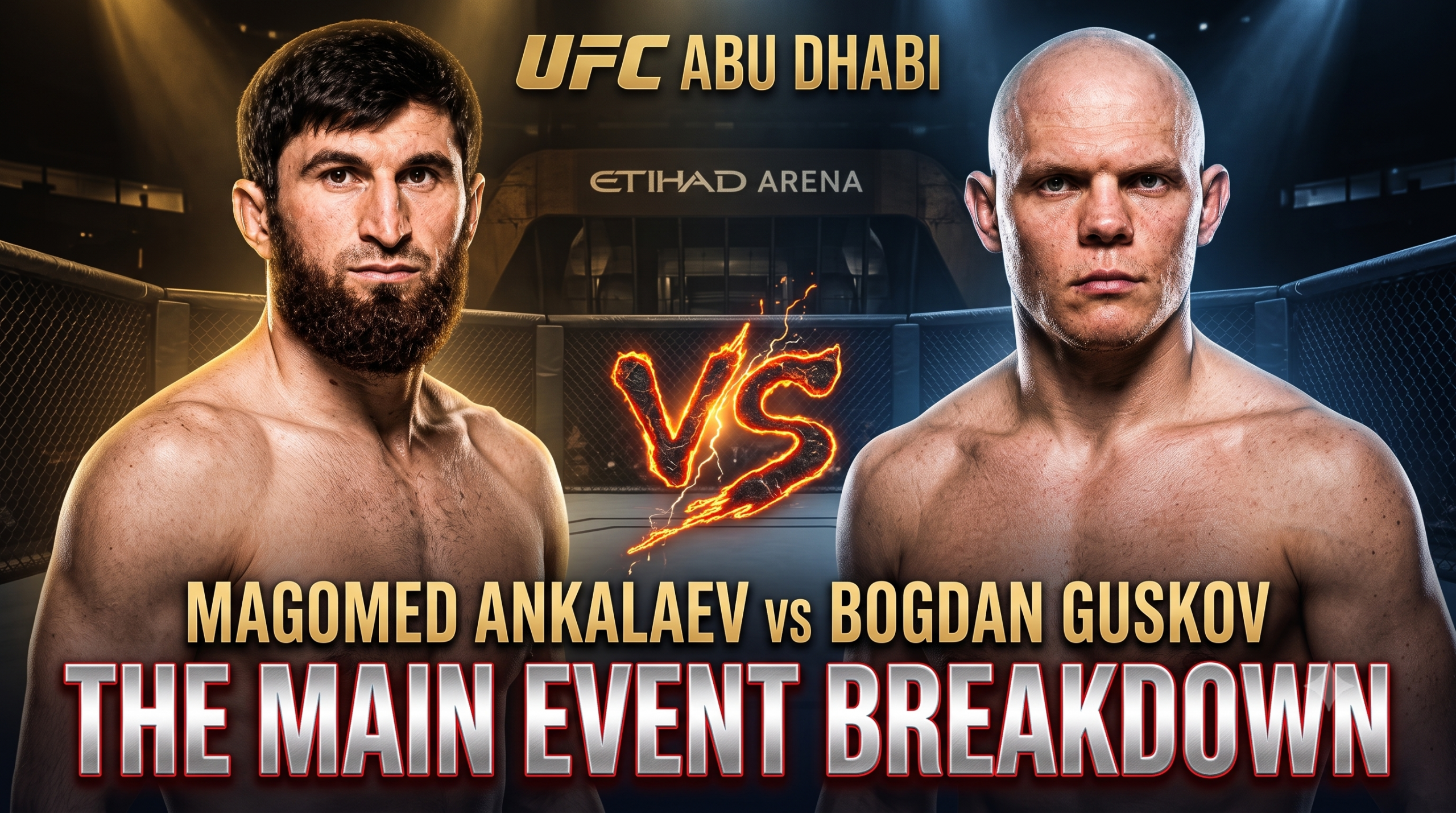 The Main Event Breakdown: Magomed Ankalaev vs. Bogdan Guskov UFC Abu Dhabi