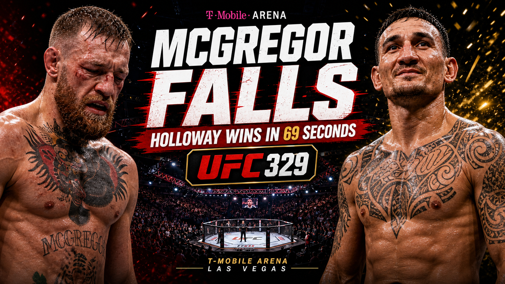 UFC 329 Post-Fight Analysis — McGregor’s Comeback Ends in Heartbreak as Pimblett, Steveson, and Others Steal the Show