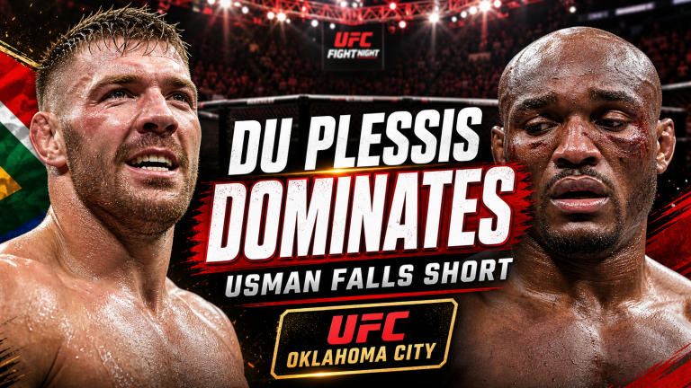 UFC Oklahoma City Post-Fight Analysis — Dricus Du Plessis Reigns Supreme in a Historic Night of Fights