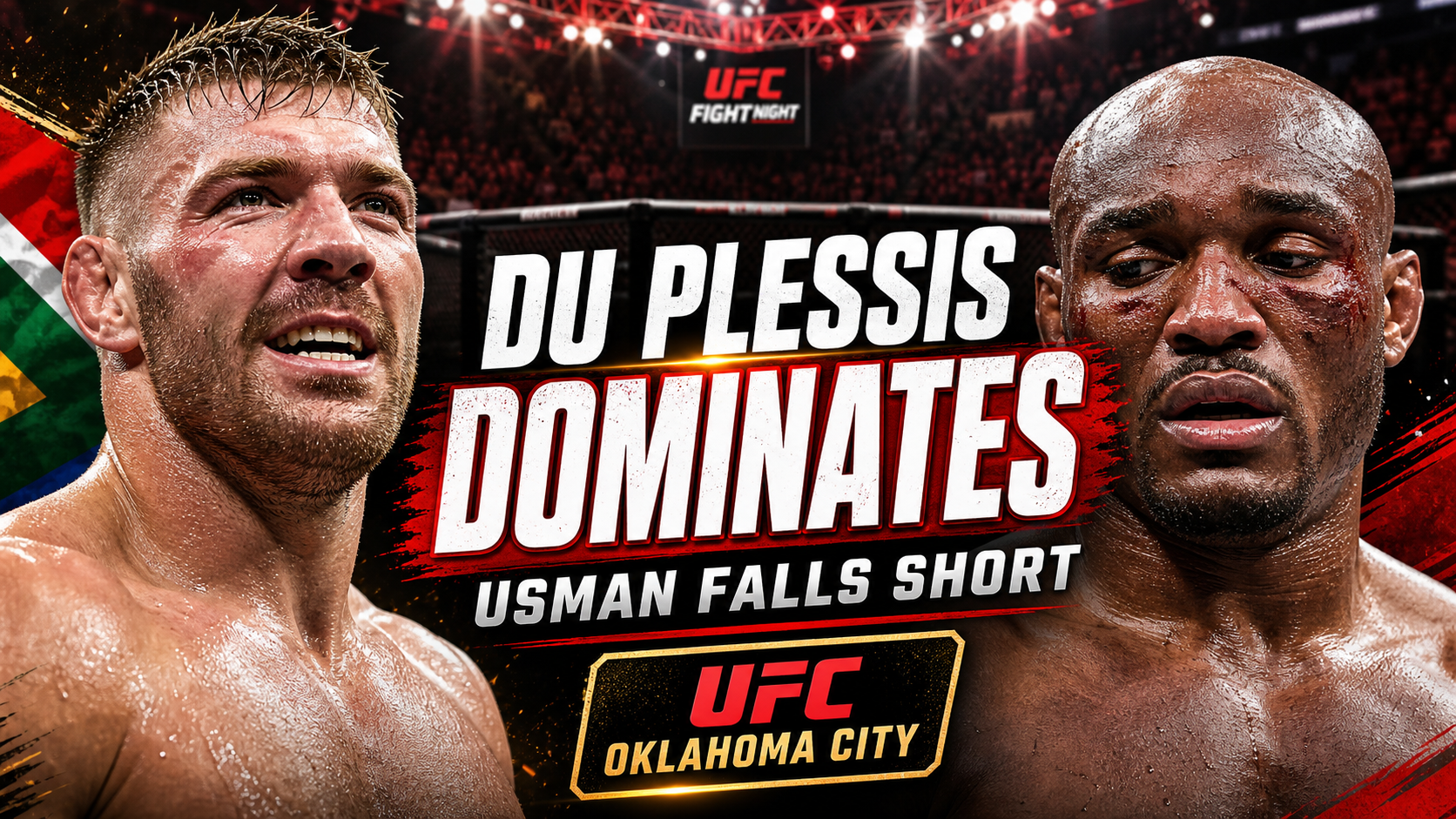 UFC Oklahoma City Post-Fight Analysis — Dricus Du Plessis Reigns Supreme in a Historic Night of Fights