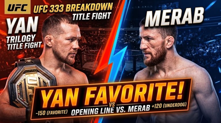 UFC 333 Breakdown: Yan Opens as Rightful Favorite vs. Merab in Trilogy Title Fight