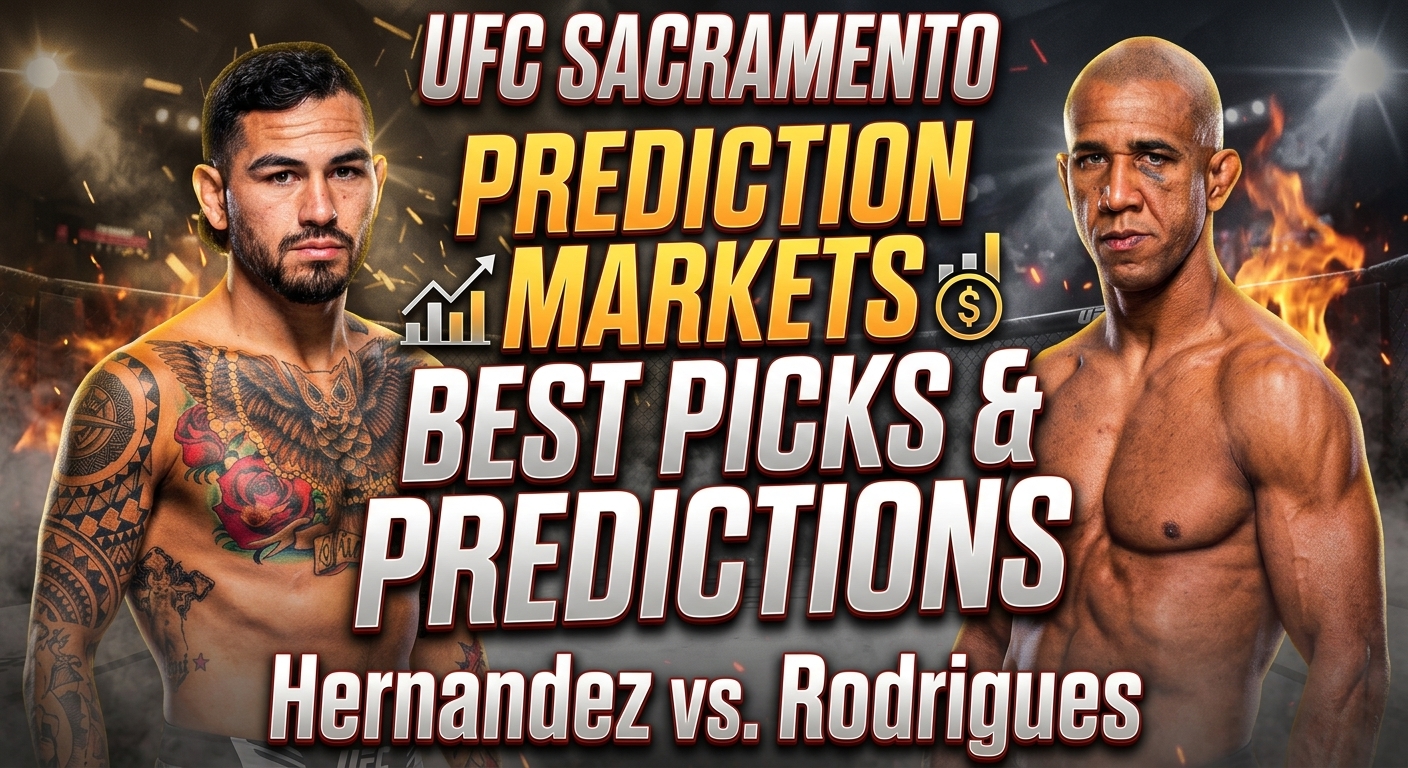 UFC Sacramento Prediction Markets, Picks & Predictions