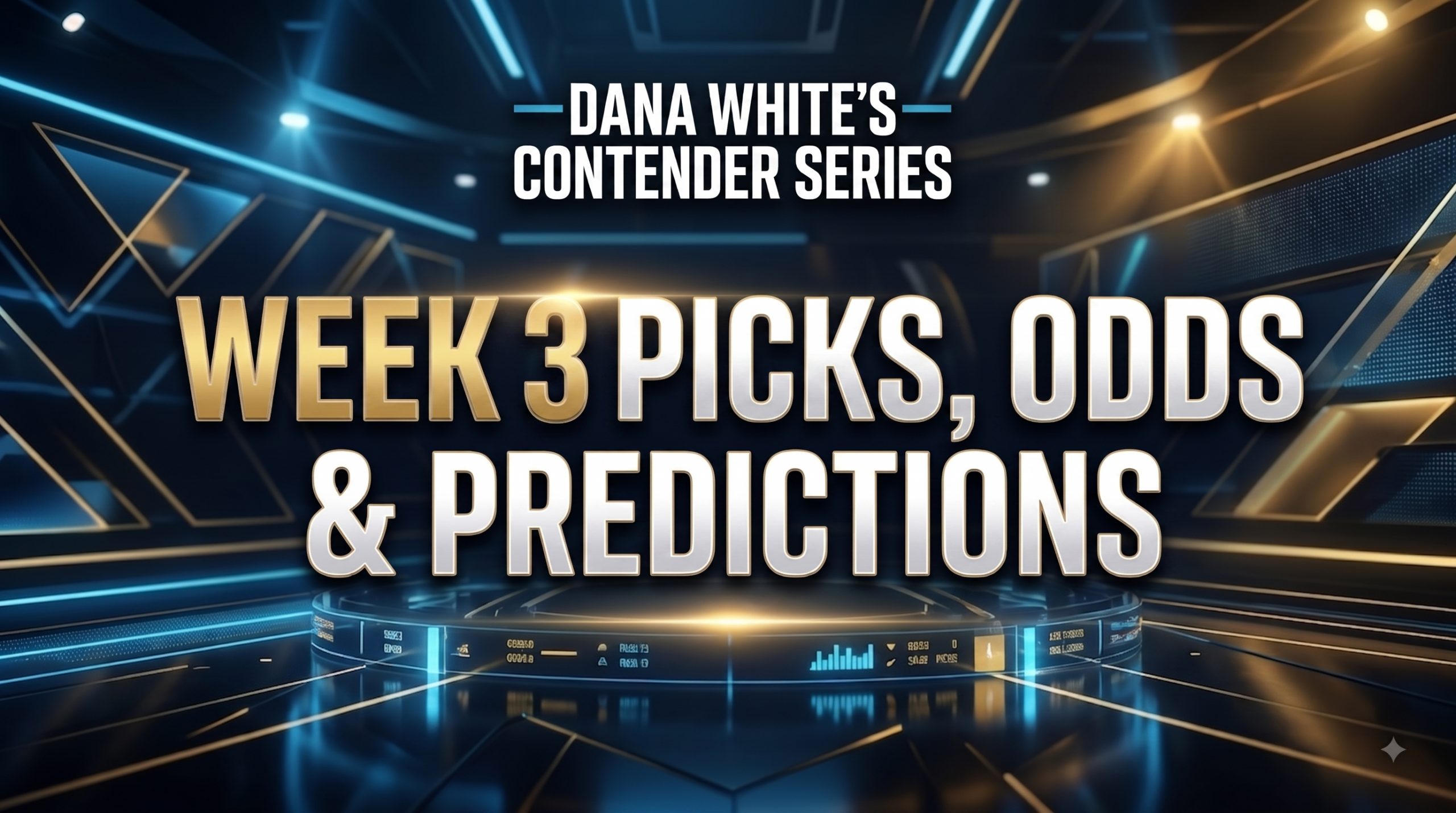 Contender Series Week 3: Picks, Odds & Predictions