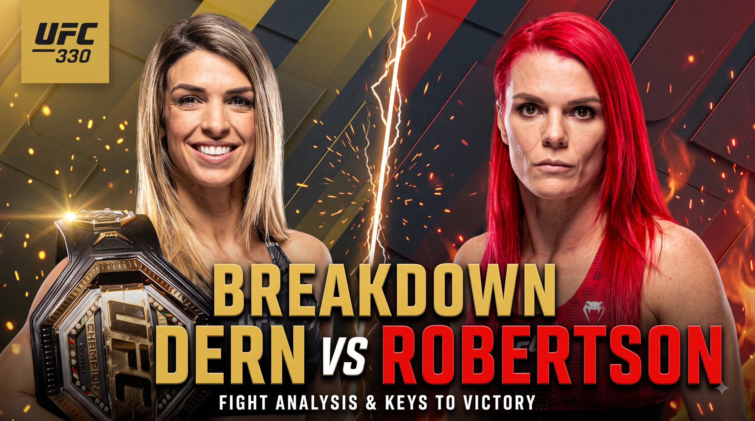 UFC 330 Breakdown: Mackenzie Dern vs. Gillian Robertson