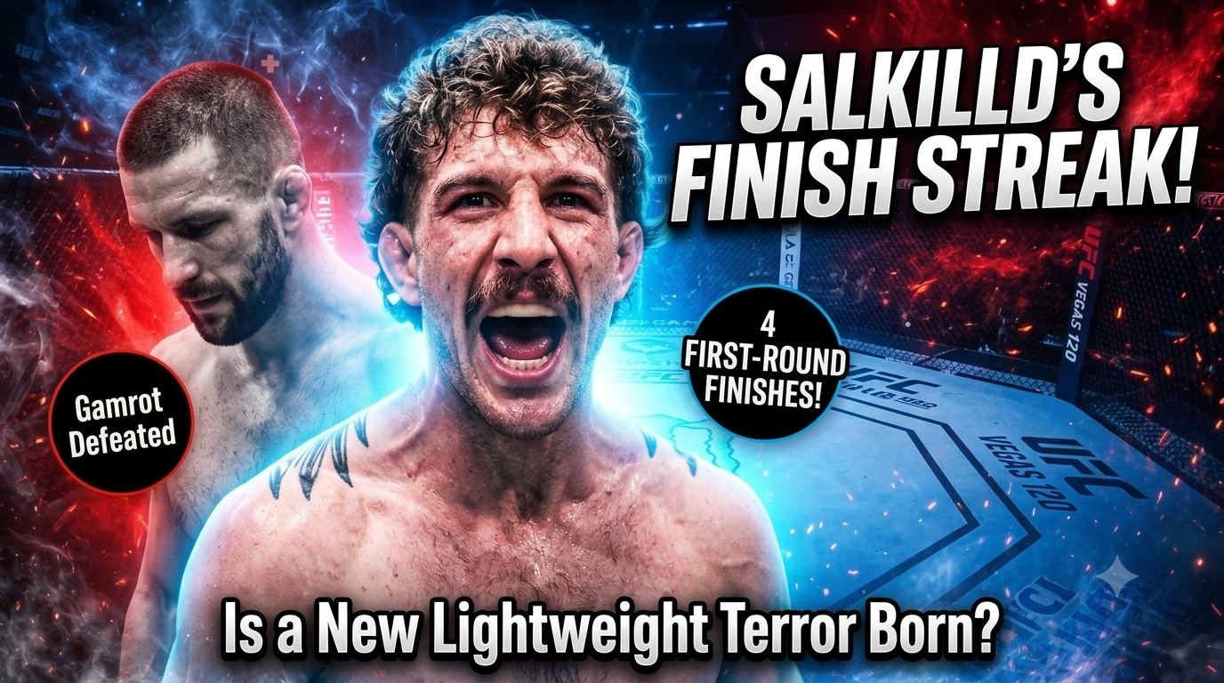 UFC Vegas 120 Recap: Quillan Salkilld Keeps his Streak Alive and Solidifies Himself as True Contender