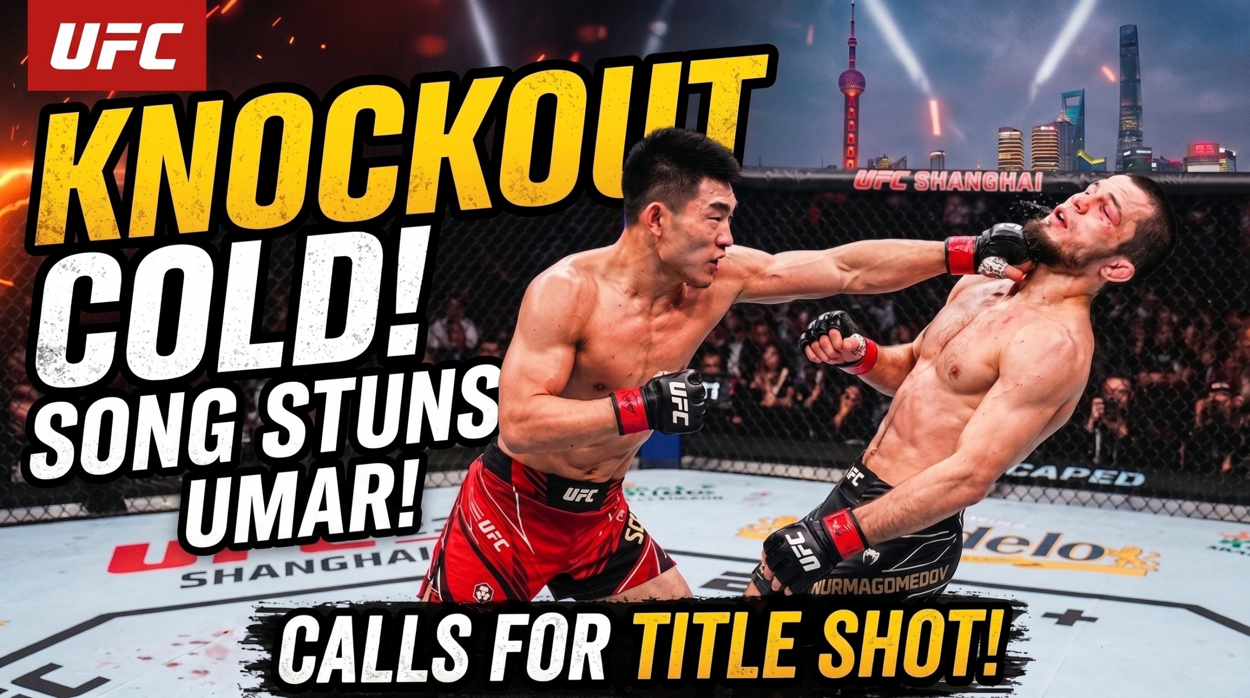 UFC Shanghai Recap: Song Yadong Stuns Umar Nurmagomedov Calls for Title Shot