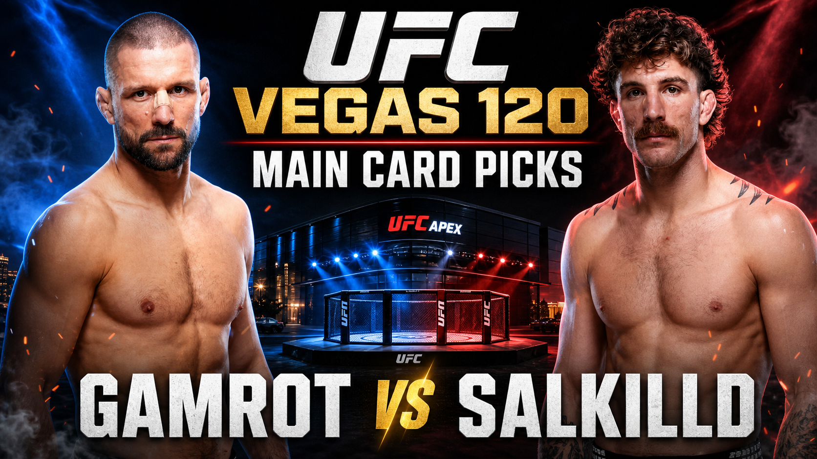 UFC Vegas 120: Gamrot vs. Salkilld Prediction Markets, Picks & Predictions