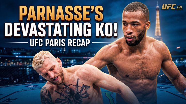 UFC Paris Recap: Salahdine Parnasse Announces Himself With a First-Round KO of Dan Hooker