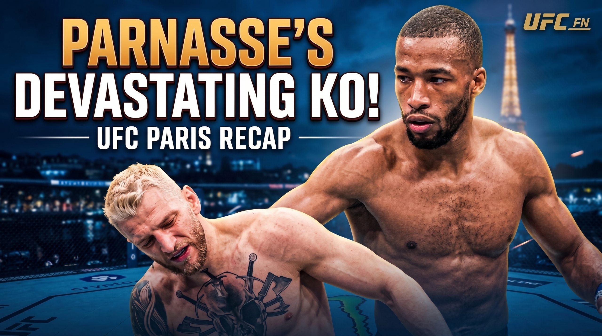 UFC Paris Recap: Salahdine Parnasse Announces Himself With a First-Round KO of Dan Hooker