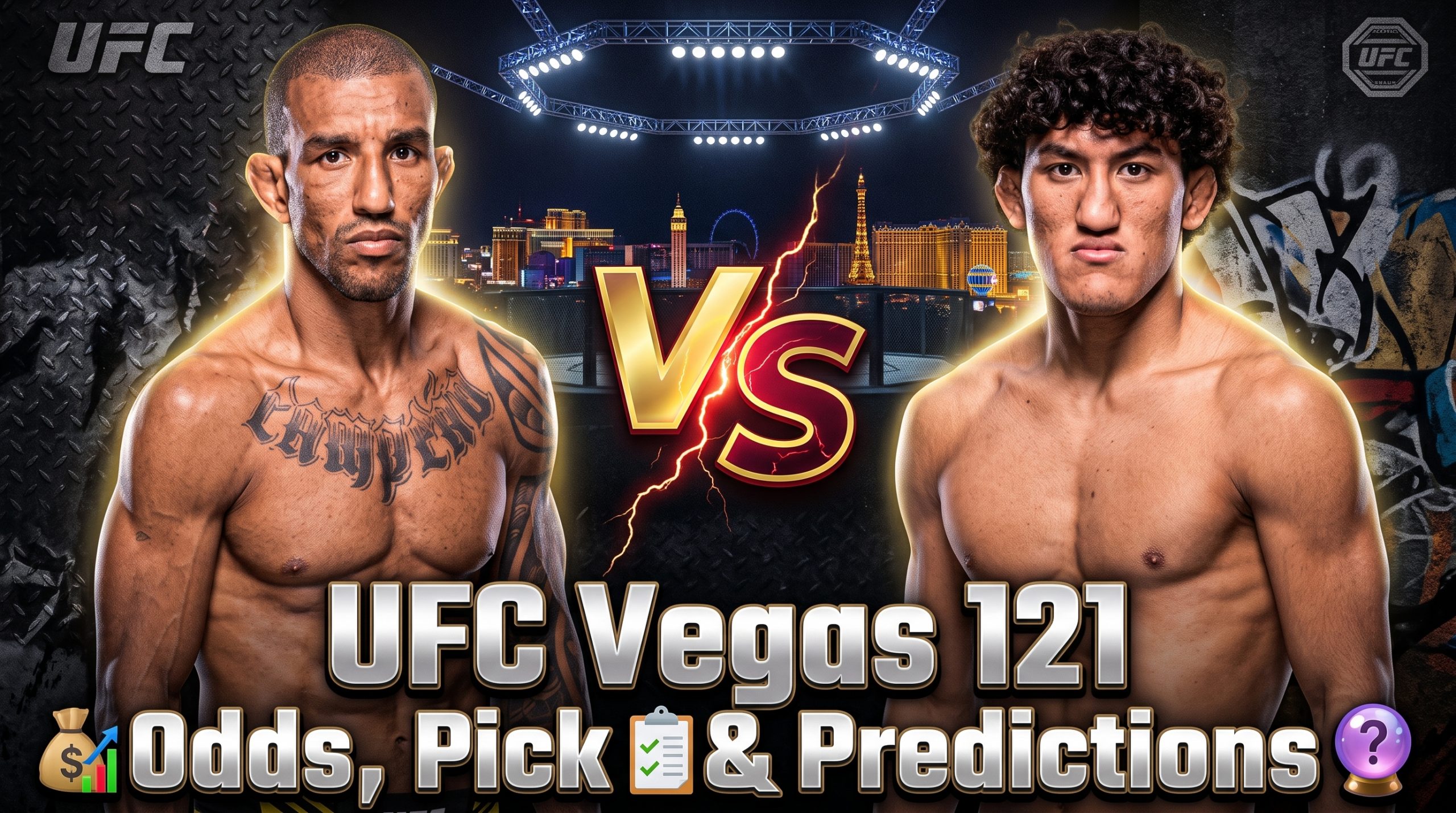 UFC Vegas 121 Odds, Picks & Predictions
