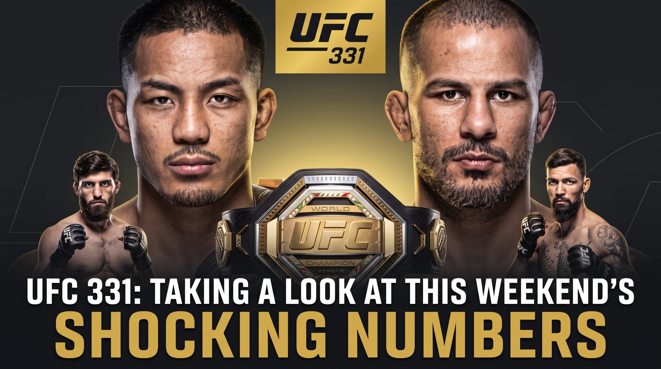 UFC 331: Taking a Look at This Weekend’s Shocking Numbers