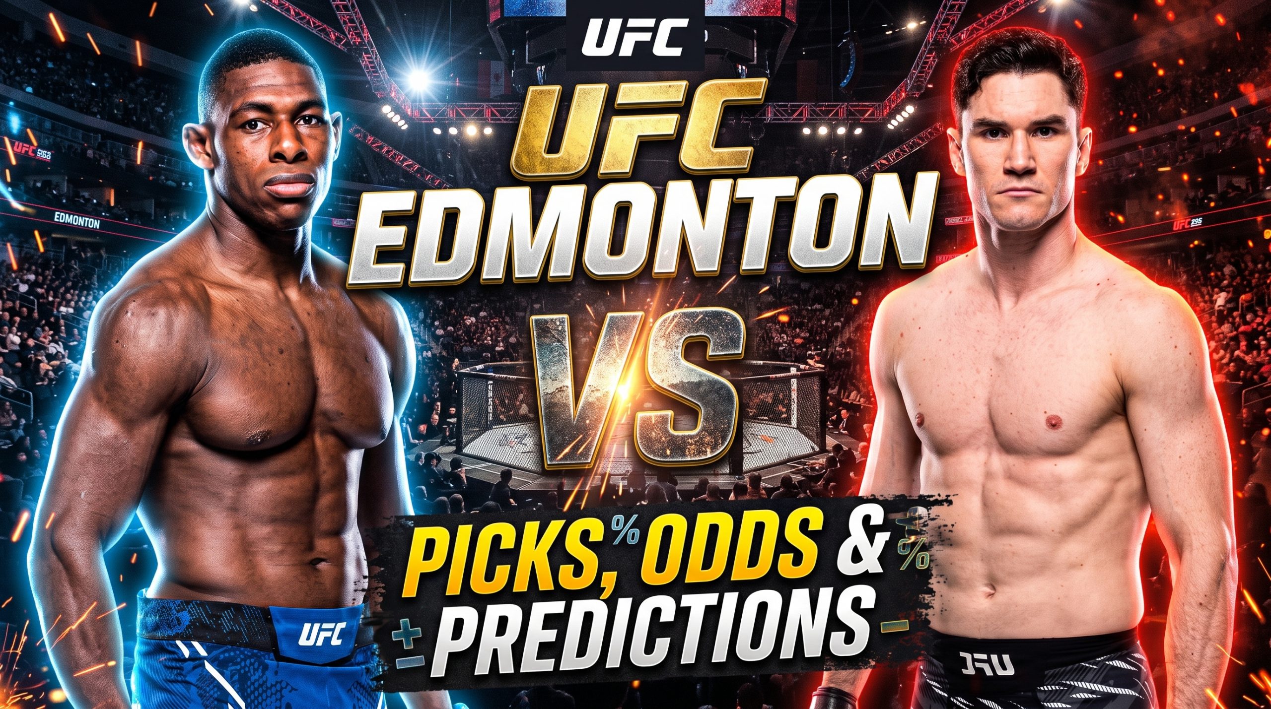 UFC Edmonton Picks, Odds & Predictions